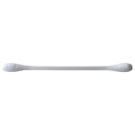 Stick de nettoyage à deux têtes en coton, tige en plastique, Ø 3-5 mm, longueur 76 mm, en paquet de 200 pièces