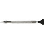 Chasse-aiguilles à tête tournante avec embout en matière synthétique, jaune, Ø 0.60 mm