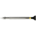 Chasse-aiguilles à tête tournante avec embout en matière synthétique, jaune, Ø 1.60 mm