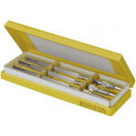 Assortiment de 3 mandrins aux vis de balanciers, longueur 100 mm