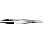 Brucelles avec embouts remplaçables en teflon, pointes 3, longueur 130 mm