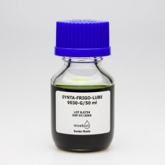 Huile MOEBIUS SyntA-Frigo-Lube 9030, variante verte, 100% synthétique, pour les applications à basse température, 50 ml