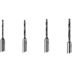 Foret diamanté sur tige acier Ø 2.35 mm, longueur 44 mm, Ø 1.20 mm