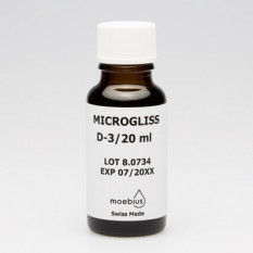 Huile MOEBIUS Microgliss D-3 pour la micromécanique, 50 ml