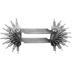 Jauges cylyndriques, capacité de 0.45 à 1.50 mm