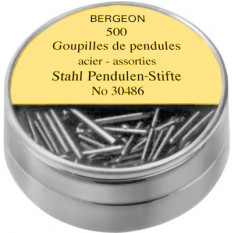 Goupille en acier pour réveils et pendules, en paquet de 500 pièces