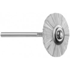 Petite brosse en crin rude, Ø 22 mm, sur tige Ø 2.35 mm
