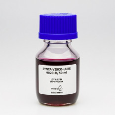 Huile MOEBIUS SyntA-Visco-Lube 9020, variante rouge, 100% synthétique, pour la micromécanique de précision, 50 ml