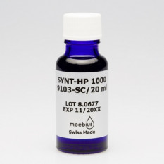 Huile MOEBIUS Synt-HP-1000 9103, incolore, 100% synthétique, pour haute pression, 5 ml