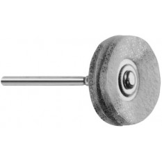 Petite brosse en cuir, Ø 22 mm, sur tige Ø 2.35 mm