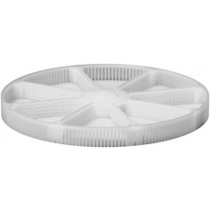 Panier en matière synthétique avec 8 séparations, hauteur 8 mm, Ø 80 mm