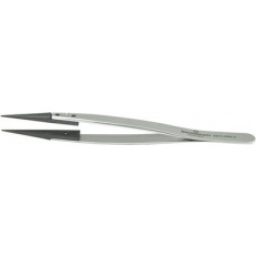 Brucelles avec embouts remplaçables en PEEK, pointes 3, longueur 130 mm