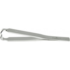 Brucelles en acier carbone nickelé, pointes K, longueur 115 mm