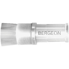 Brosse blanche douce en nylon, Ø 10 mm