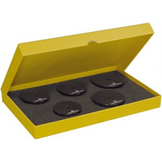 Assortiment de 5 tasseaux "XL" en POM, filetage M6, épaisseur 18 mm