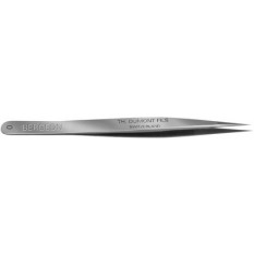 Brucelles en acier carbone Dumont, pointes 0, longueur 120 mm