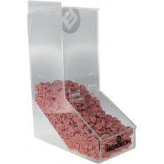 Distributeur de doigtiers en plexiglas, avec protection UV