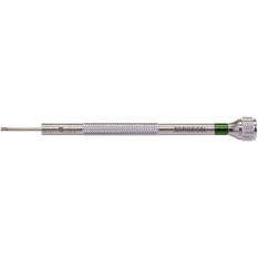 Tournevis d'horloger en laiton chromé, Ø 2.00 mm