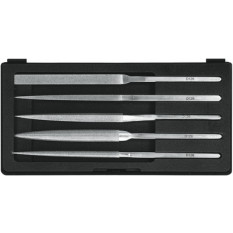 Assortiment de 5 limes diamantées HABILIS, en boîtes