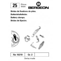 Bride de fixation de pile, en paquet de 25 pièces