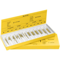 Assortiment de 72 barrettes en maillechort