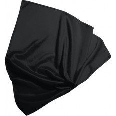Tissu en microfibre noir issu de polyester recyclé, 250 x 250 mm