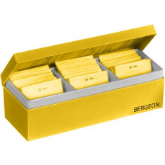 Assortiment de 120 joints plats en caoutchouc, pour montres étanches, épaisseur 0.5 mm