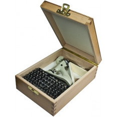 Potence à chasser les pierres Seitz, outillage complet, en coffret bois