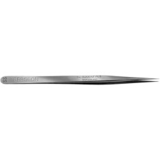 Brucelles en acier carbone Dumont, pointes SS, longueur 135 mm