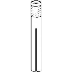Rivoir capuchon, Ø trou 4.60 mm, Ø ext. 5.50 mm