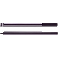 Mèche à flancs parallèles en acier rapide, Ø 0.80 mm, en paquet de 10 pièces