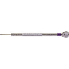 Tournevis d'horloger en laiton chromé, Ø 1.60 mm