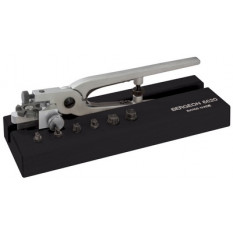 Pince pour découper les bracelets en cuir, en laiton chromé sablé, lougueur 160 mm