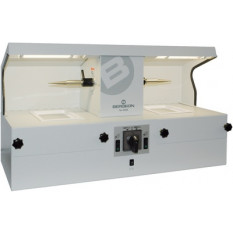 Polisseuse double, 2 cônes, néon et filtres, 1400 et 2800 rpm, 220 V