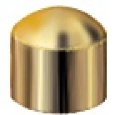 Boutons d'oreilles, Classique boule, Ø 3.95 mm, jaune doré, en carte de 12 paires