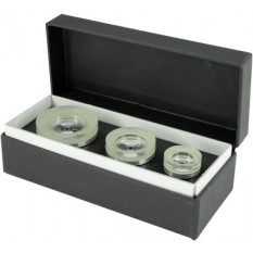 Assortiment de 3 tasseaux de base dessous en adiprène, Ø 19, 26, 34 mm