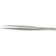 Brucelles B-ANTIMAG en acier antimagnétique, finition soignée, pointes AA, bonne résistance aux acides et à la corrosion, longueur 130 mm