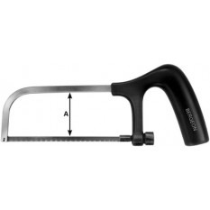 Bocfil, monture en acier, manche plastique, longueur 150 mm