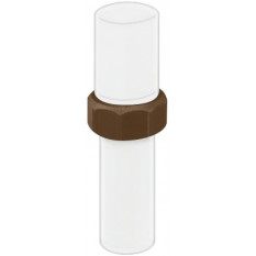 Mèche à flancs parallèles en acier rapide, Ø 3.00 mm, en tube de 2 pièces