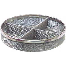 Panier avec 4 séparations, Ø 64 mm, hauteur 15 mm