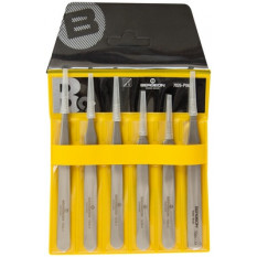 Assortiment de 6 brucelles B-ANTIMAG en acier antimagnétique, bonne résistance aux acides et à la corrosion, en pochette plastique