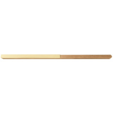 Cabron de peau de chamois, largeur 12 mm, en paquet de 10 pièces
