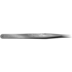 Brucelles en acier carbone Dumont, pointes 3C, longueur 110 mm