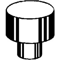 Tasseau plat, non percé, Ø ext. 2.00 mm
