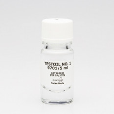Huile MOEBIUS de test N° 1, pour vérifier la présence de l'épilame sur une surface, 5 ml