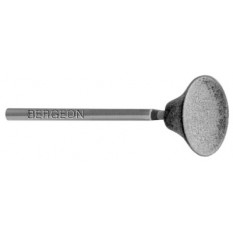 Meule en carbure de silicium, Ø 12 mm, sur tige acier Ø 2.35 mm
