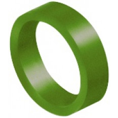 Bague d'identification vert-foncé, en aluminium anodisé, Ø 2.00 mm