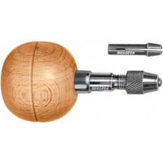 Manche de burin avec 2 pinces mandrin, pour millgriffes et perloirs, Ø 0.35 mm