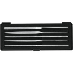 Assortiment de 5 limes aiguilles diamantées Classic, en boîte
