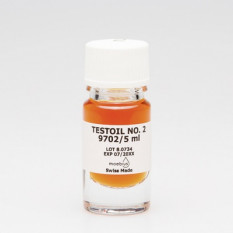 Huile MOEBIUS de test N° 2, pour vérifier l'efficacité de l'épilame sur une surface, 5 ml
